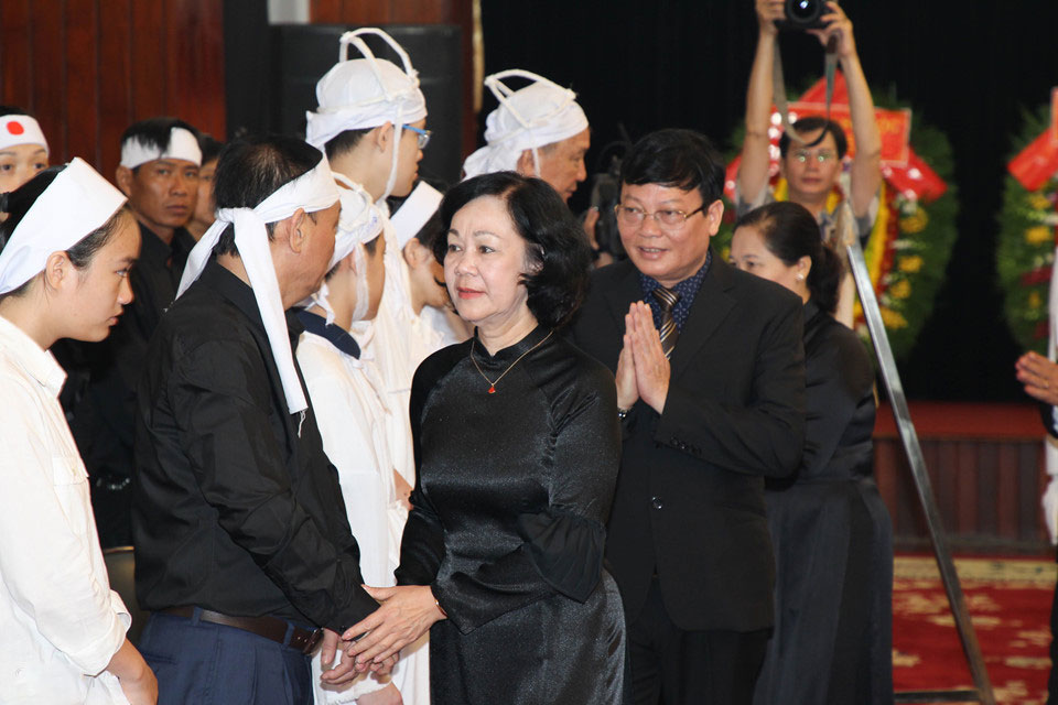 Khoảnh khắc lắng lòng tại lễ viếng nguyên Thủ tướng Phan Văn Khải